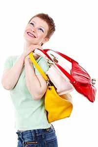 women, handbags